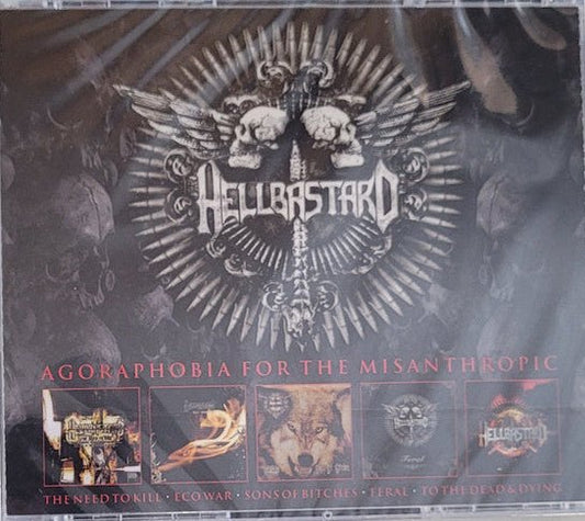 CD Hellbastard ‎– Agoraphobia For The Misanthropic Nuevo precintado - DISCOS NAKASHA