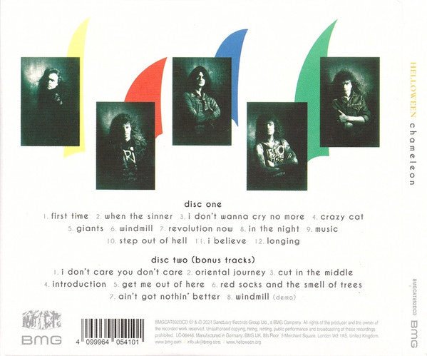 CD Helloween – Chameleon Nuevo precintado - DISCOS NAKASHA