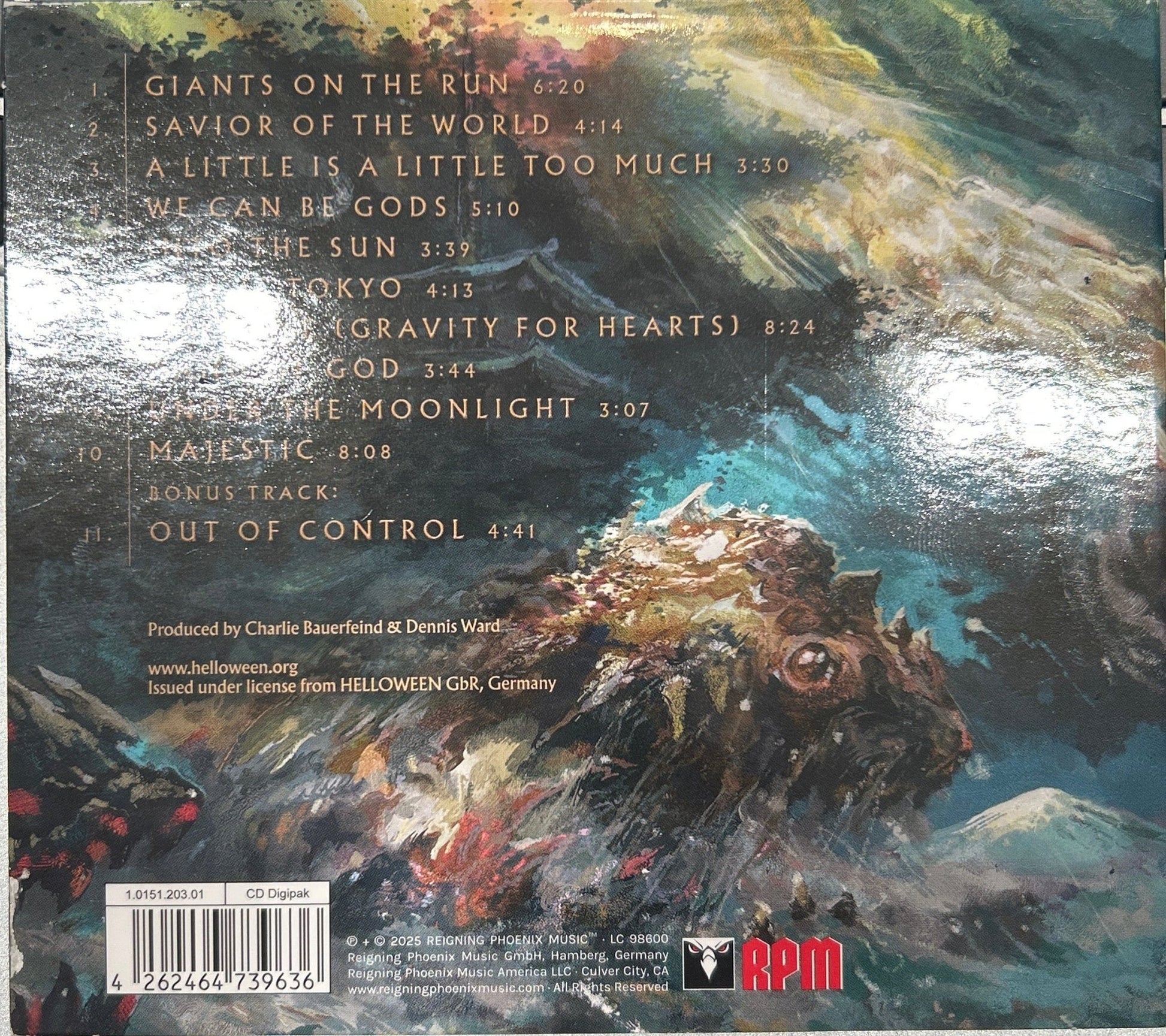 CD Helloween ‎– Giants & Monsters 2ª Mano - DISCOS NAKASHA
