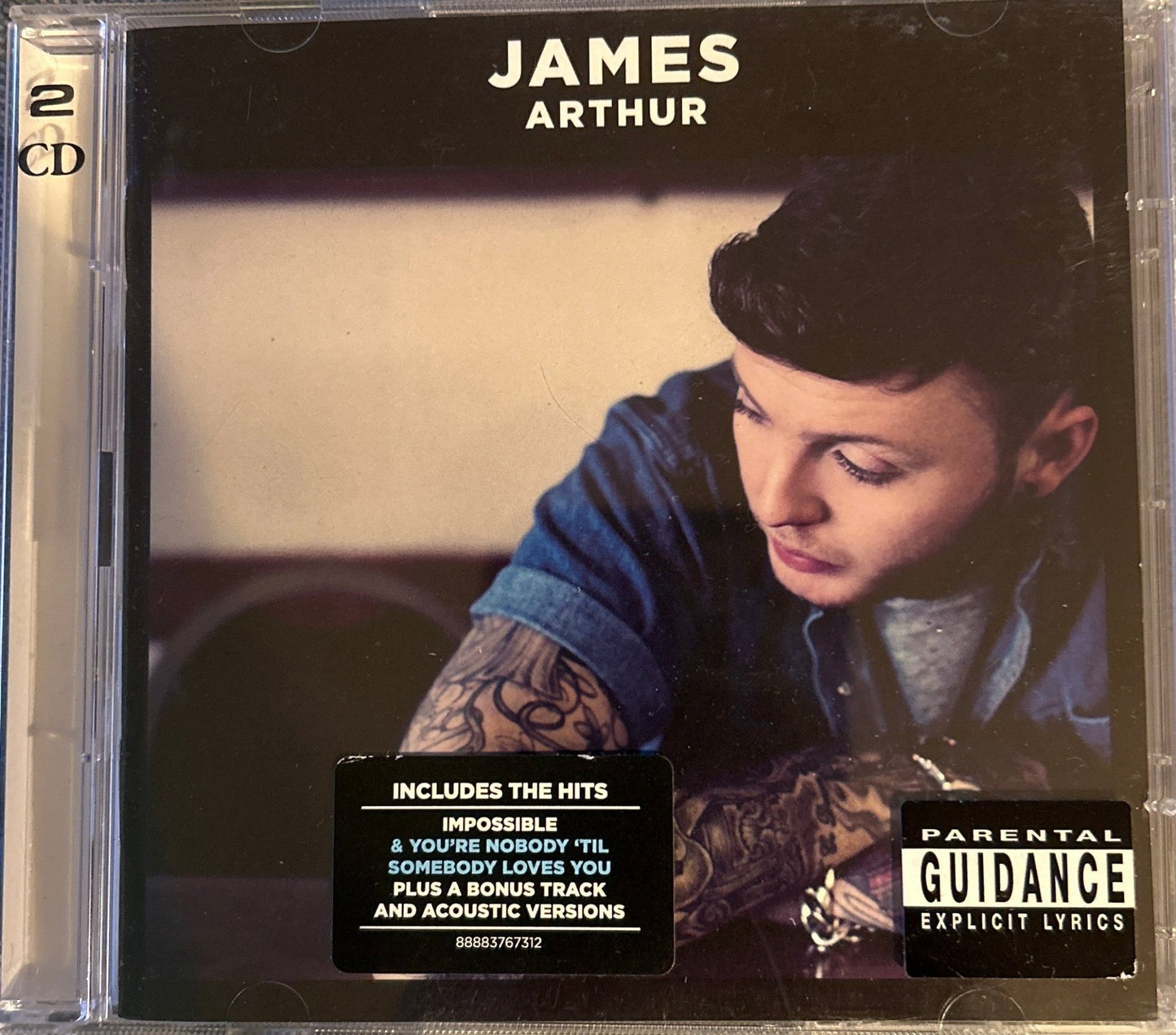 CD James Arthur ‎– James Arthur 2ª Mano (Producto exclusivo recogida en tienda) - DISCOS NAKASHA