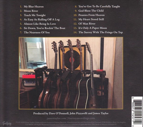 CD James Taylor – American Standard Nuevo precintado - DISCOS NAKASHA