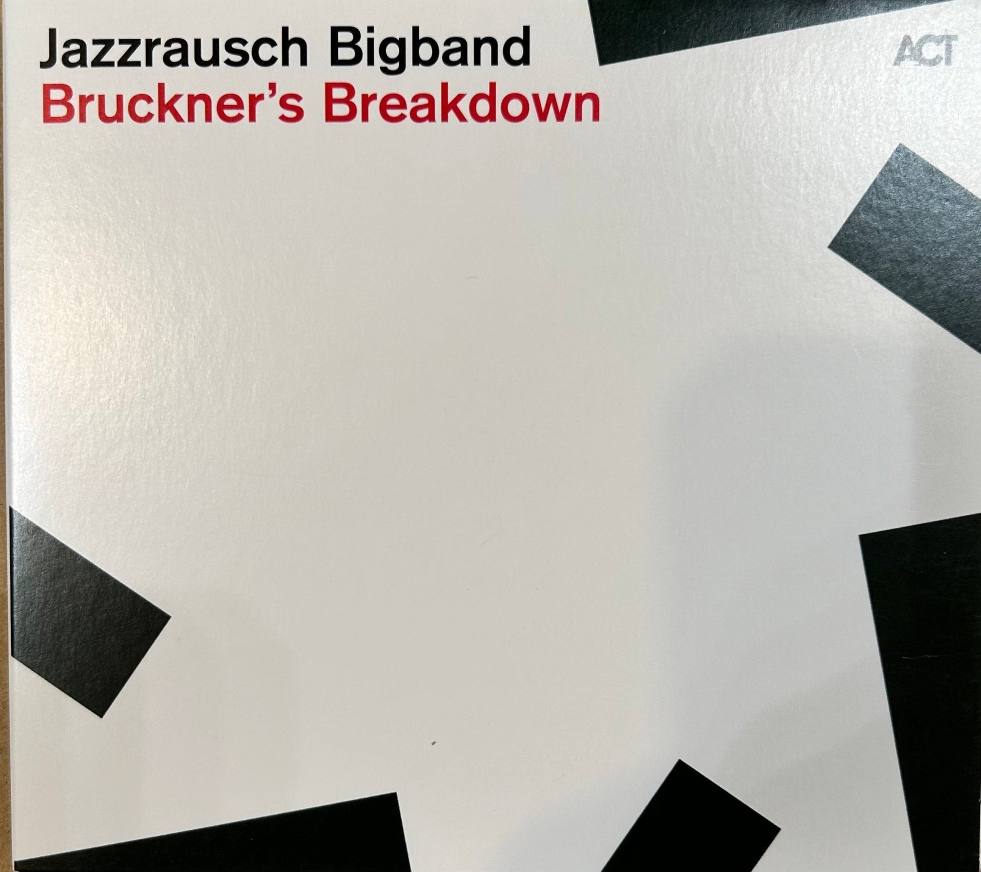CD Jazzrausch Bigband ‎– Bruckners Breakdown Nuevo precintado - DISCOS NAKASHA