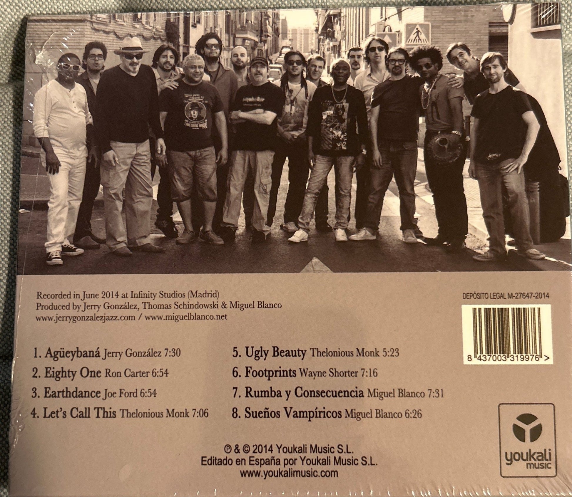 CD Jerry Gonzalez & Miguel Blanco ‎– A Tribute To The Apache Band Nuevo precintado - DISCOS NAKASHA