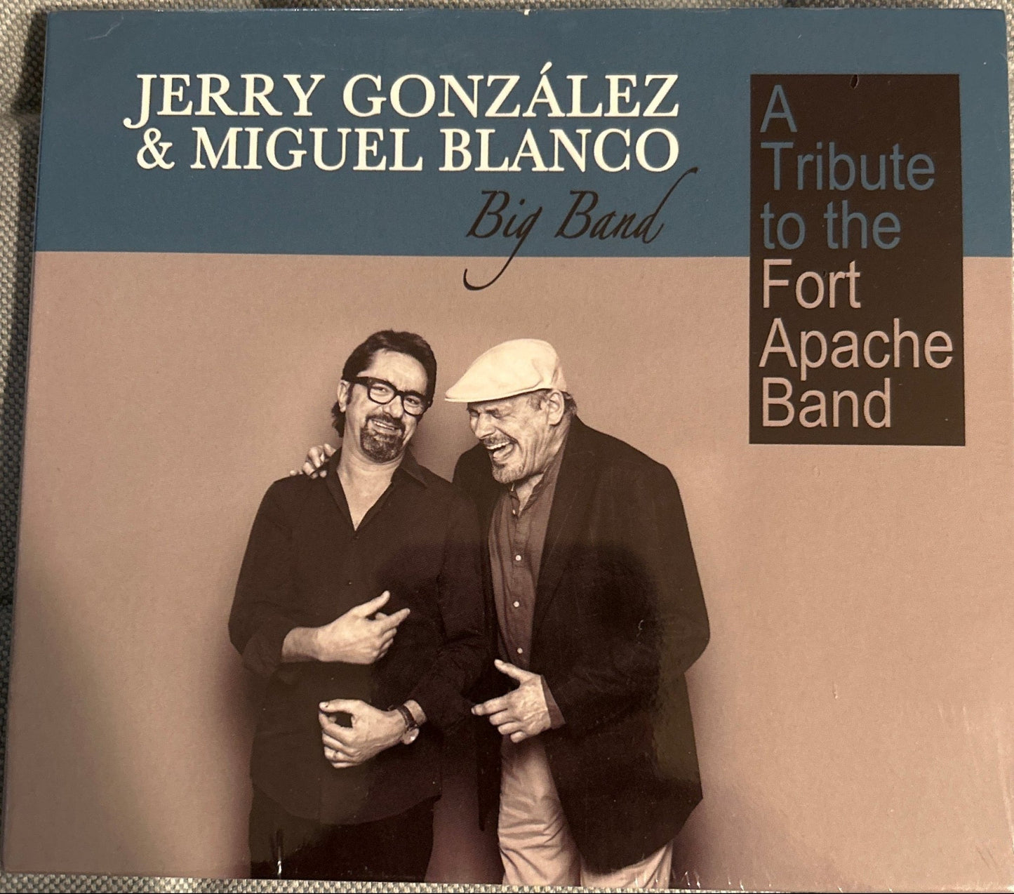 CD Jerry Gonzalez & Miguel Blanco ‎– A Tribute To The Apache Band Nuevo precintado - DISCOS NAKASHA