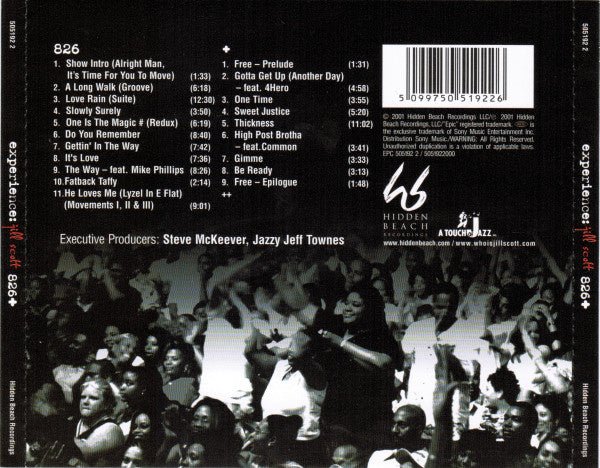 CD Jill Scott – Experience: Jill Scott 826+ Nuevo precintado - DISCOS NAKASHA