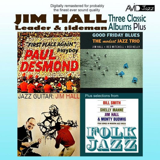 CD Jim Hall ‎– Three Classic Albums Plus (Leader & Sideman) Nuevo precintado - DISCOS NAKASHA