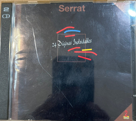 CD Joan Manuel Serrat ‎– 24 Páginas Inolvidables (Producto exclusivo recogida en tienda) - DISCOS NAKASHA