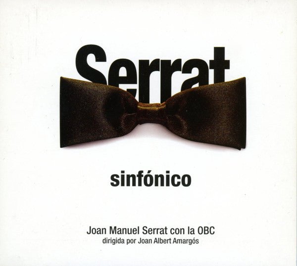 CD Joan Manuel Serrat ‎– Serrat Sinfónico Nuevo precintado (Producto exclusivo recogida en tienda) - DISCOS NAKASHA