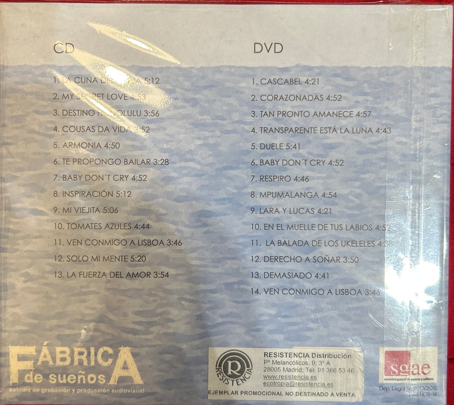 CD Joaquín Lera ‎– La Cuna Del Agua 2ª Mano - DISCOS NAKASHA