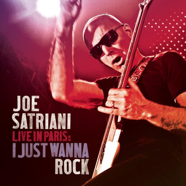 CD Joe Satriani ‎– Live In Paris: I Just Wanna Rock Nuevo precintado - DISCOS NAKASHA