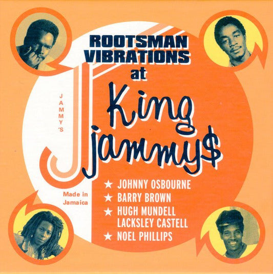 CD Johnny Osbourne / Barry Brown / Hugh Mundell / Lacksley Castell / Noel Phillips – Rootsman Vibrations At King Jammys precintado - DISCOS NAKASHA