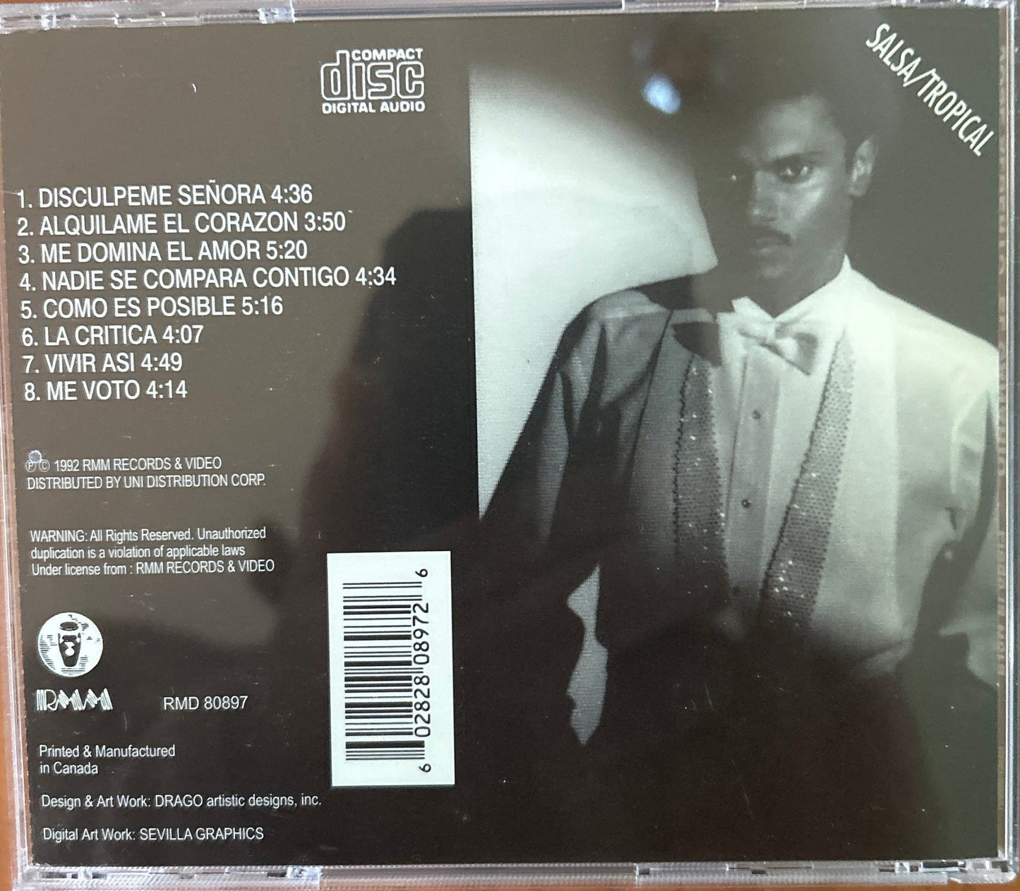 CD Jose Alberto 'El Canario' ‎– Llego La Hora 2ª Mano - DISCOS NAKASHA
