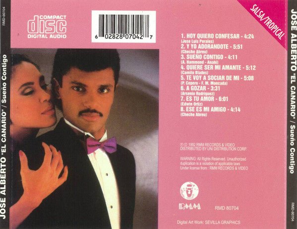CD José Alberto 'El Canario' – Sueño Contigo 2ª Mano - DISCOS NAKASHA