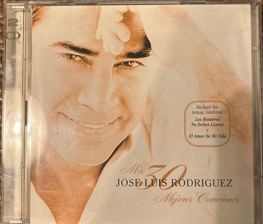 CD José Luis Rodríguez ‎– Mis 30 Mejores Canciones 2ª Mano - DISCOS NAKASHA