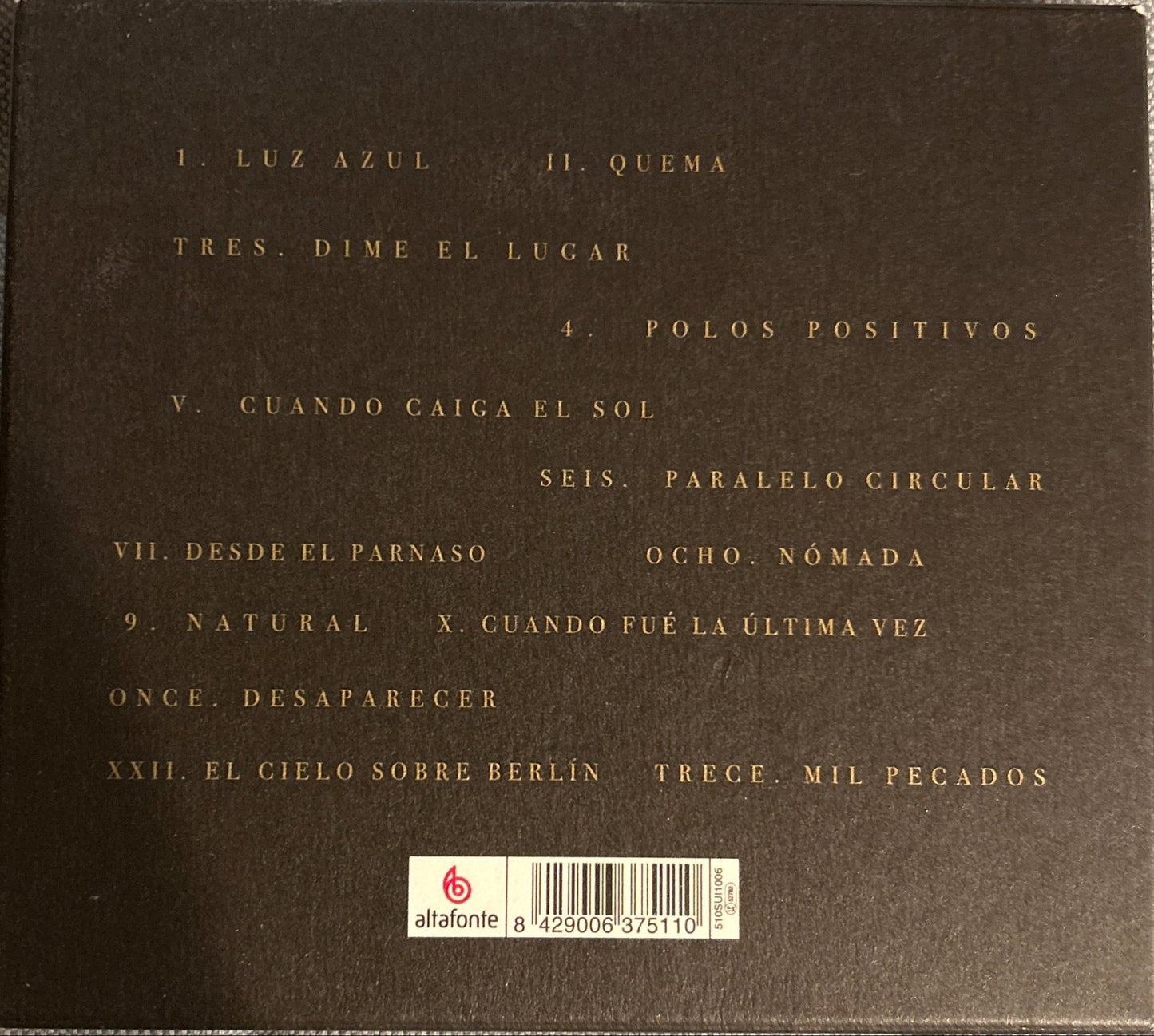 CD Juancho Marqués – Álbum uno 2ª Mano - DISCOS NAKASHA