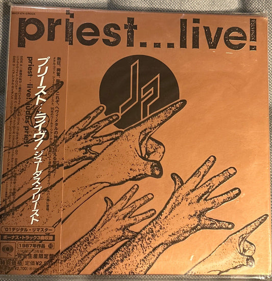 CD Judas Priest ‎– Priest...Live! 2ª Mano - DISCOS NAKASHA