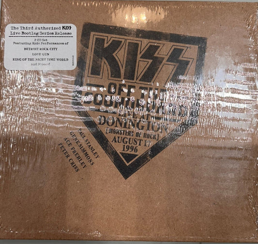 CD Kiss – Off The Soundboard Live At Donington (Monsters Of Rock) August 17, 1996 Nuevo precintado - DISCOS NAKASHA