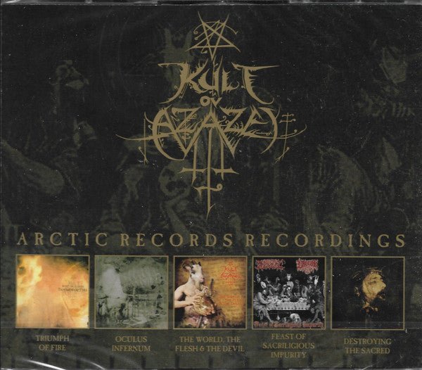 CD Kult Ov Azazel ‎– Artic Records Recordings Nuevo precintado - DISCOS NAKASHA