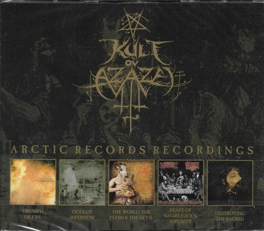 CD Kult Ov Azazel ‎– Artic Records Recordings Nuevo precintado - DISCOS NAKASHA