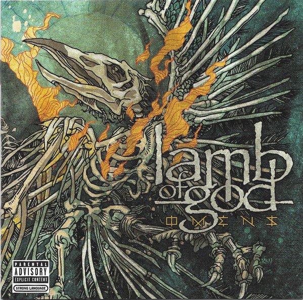CD Lamb Of God ‎– Omens Nuevo precintado - DISCOS NAKASHA