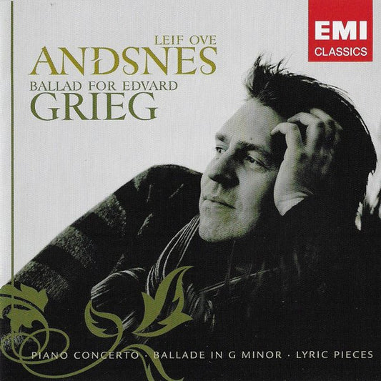 CD Leif Ove Andsnes, Edvard Grieg ‎– Ballad For Edvard Grieg Nuevo precintado - DISCOS NAKASHA