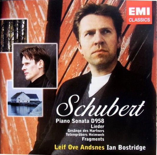 CD Leif Ove Andsnes, Ian Bostridge - Schubert ‎– Piano Sonata D958; Lieder; Gesänge Des Harfners, Totengräbers Heimweh; Fragments Nuevo precintado - DISCOS NAKASHA