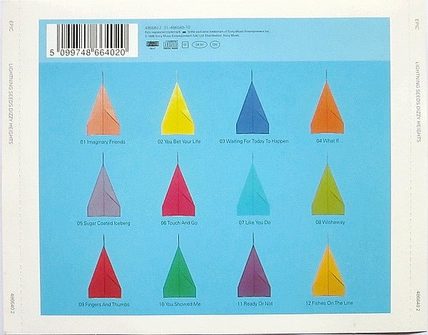 CD Lightning Seeds ‎– Dizzy Heights 2ª Mano (Producto exclusivo recogida en tienda) - DISCOS NAKASHA