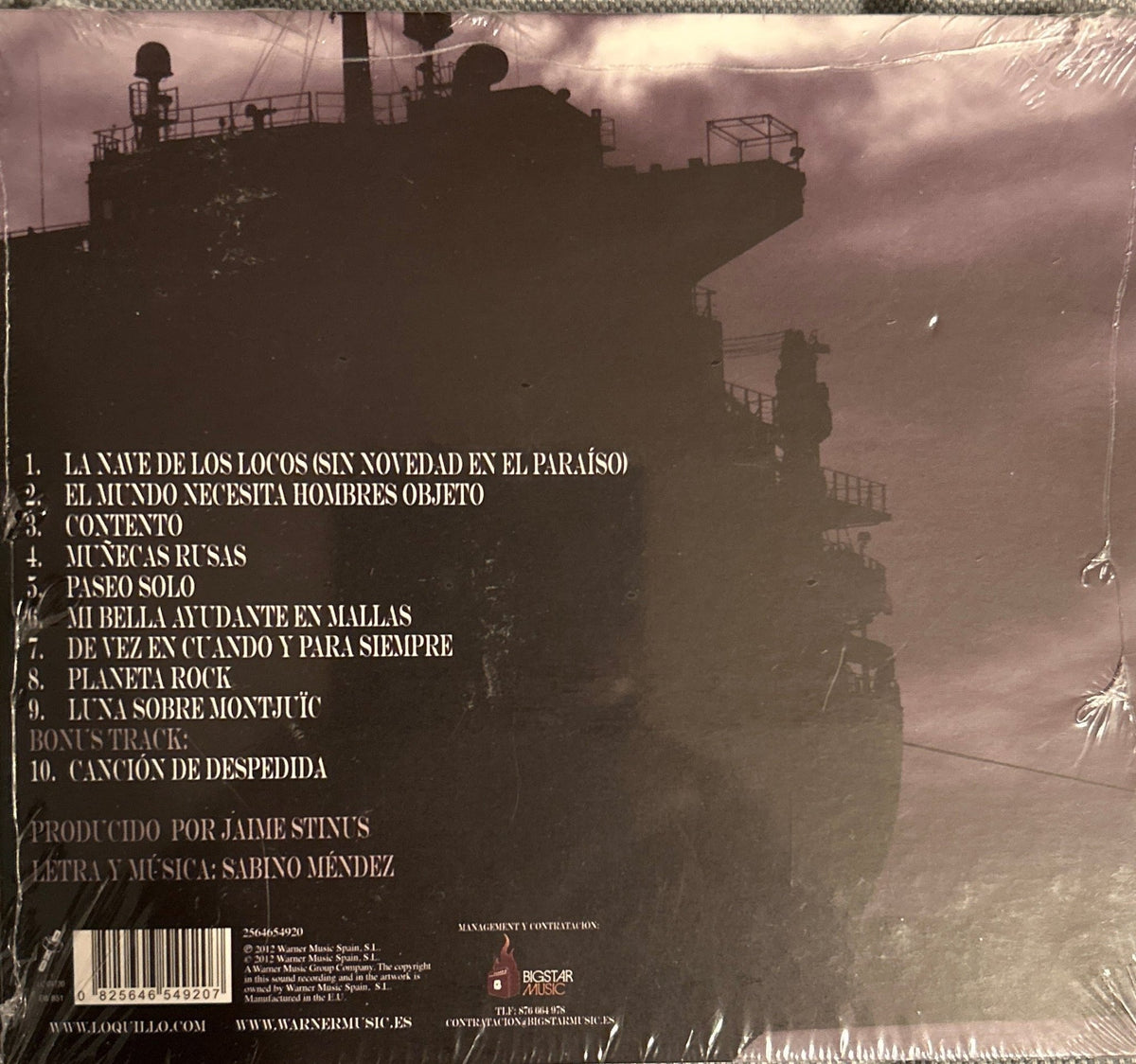 CD Loquillo – La Nave De Los Locos Nuevo precintado - DISCOS NAKASHA