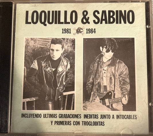 CD Loquillo & Sabino – 1981 - 1984 2ª mano - DISCOS NAKASHA