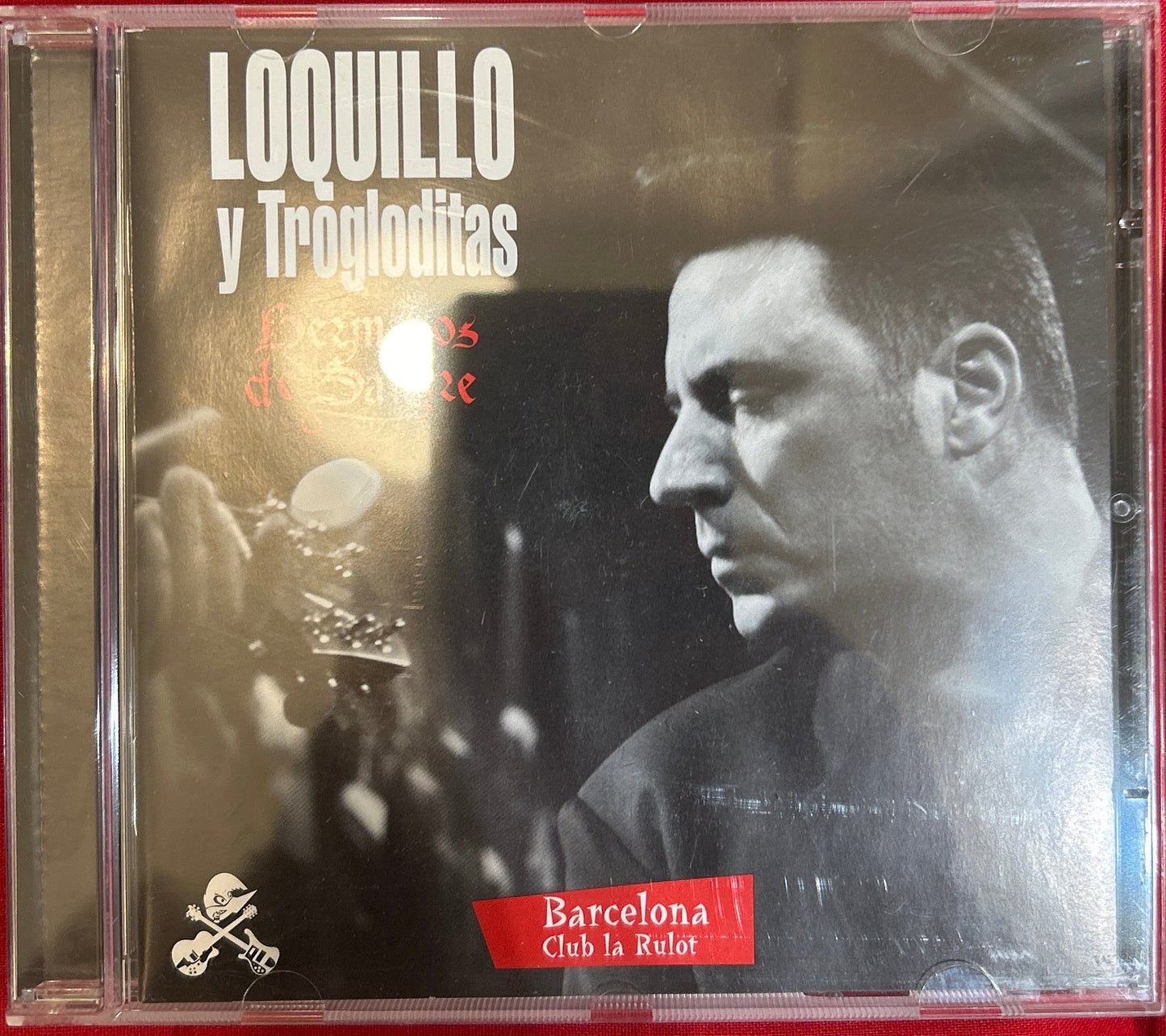CD Loquillo Y Trogloditas ‎– Hermanos De Sangre: Barcelona Club La Rulot 2ª Mano - DISCOS NAKASHA