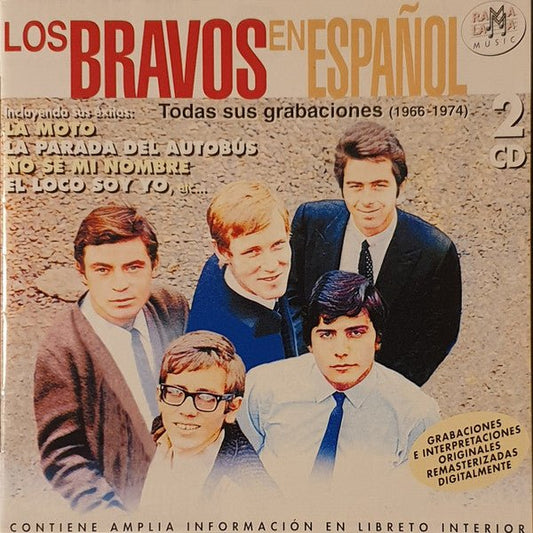 CD Los Bravos - En Español Todas Sus Grabaciones 1966 - 1974 Nuevo precintado - DISCOS NAKASHA