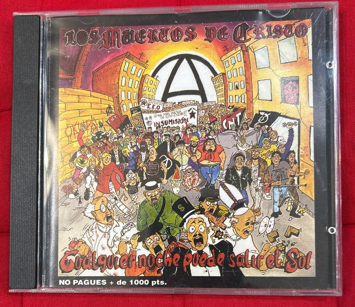 CD Los Muertos De Cristo ‎– Cualquier Noche Puede Salir El Sol 2ª mano - DISCOS NAKASHA