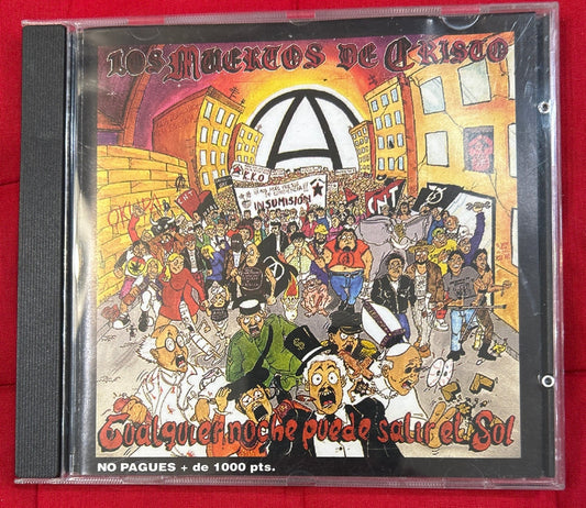 CD Los Muertos De Cristo ‎– Cualquier Noche Puede Salir El Sol 2ª mano - DISCOS NAKASHA