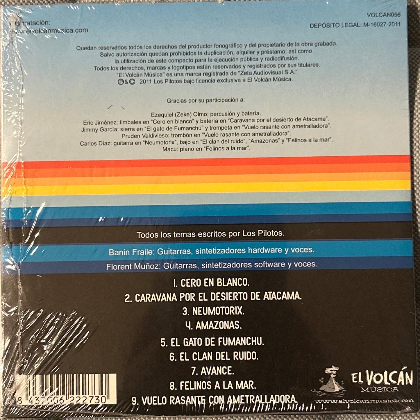 CD Los Pilotos ‎– Los Pilotos Nuevo precintado - DISCOS NAKASHA