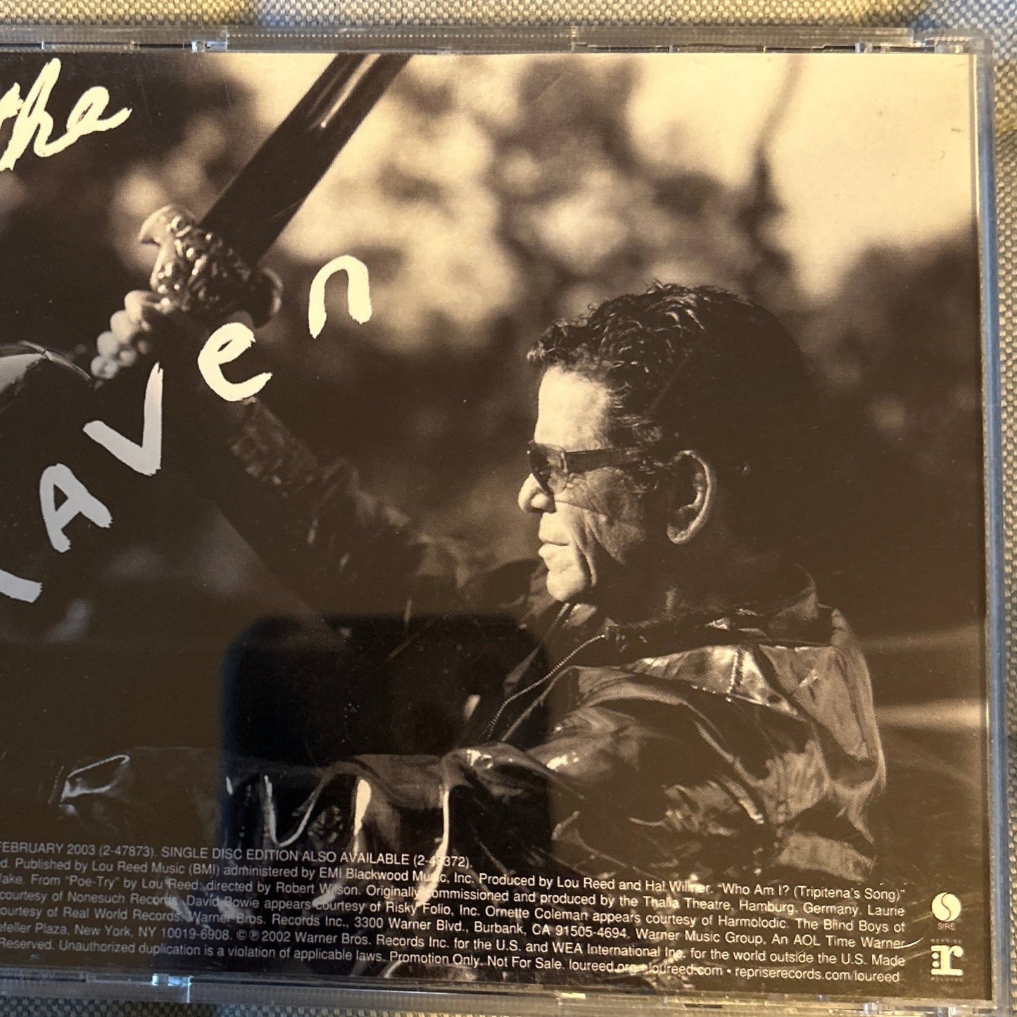 CD Lou Reed – The Raven Ed. USA - Promo - 2ª Mano - DISCOS NAKASHA