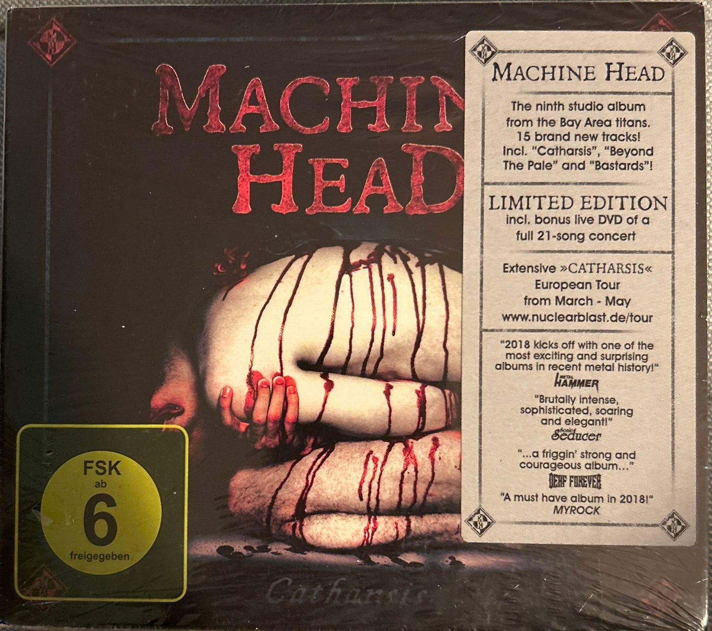 CD Machine Head ‎– Catharsis Nuevo precintado - DISCOS NAKASHA
