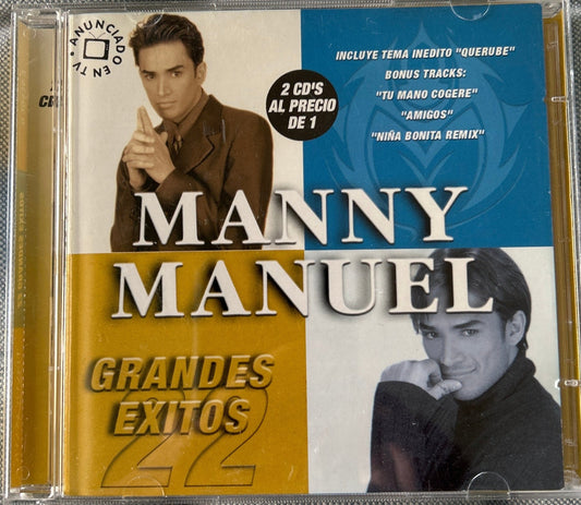 CD Manny Manuel ‎– 22 Grandes Éxitos 2ª Mano (Producto exclusivo recogida en tienda) - DISCOS NAKASHA