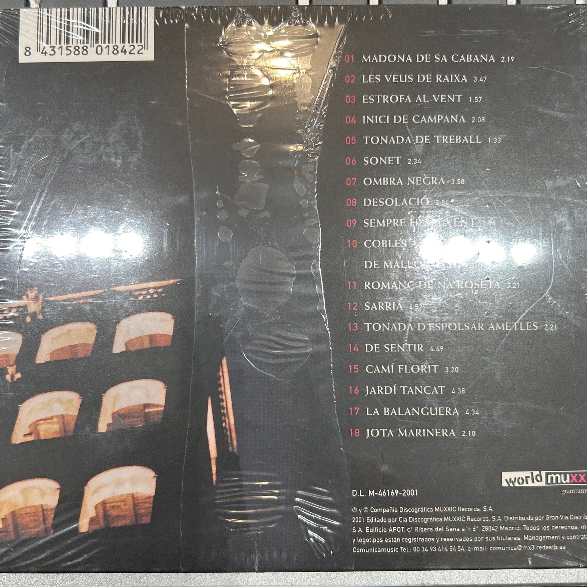 CD Maria Del Mar Bonet ‎– Raixa Nuevo precintado - DISCOS NAKASHA