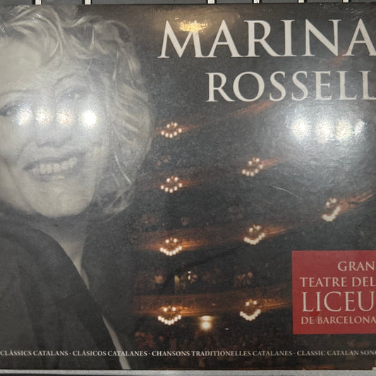 CD Marina Rossell ‎– Gran Teatre Del Liceu De Barcelona Nuevo precintado - DISCOS NAKASHA