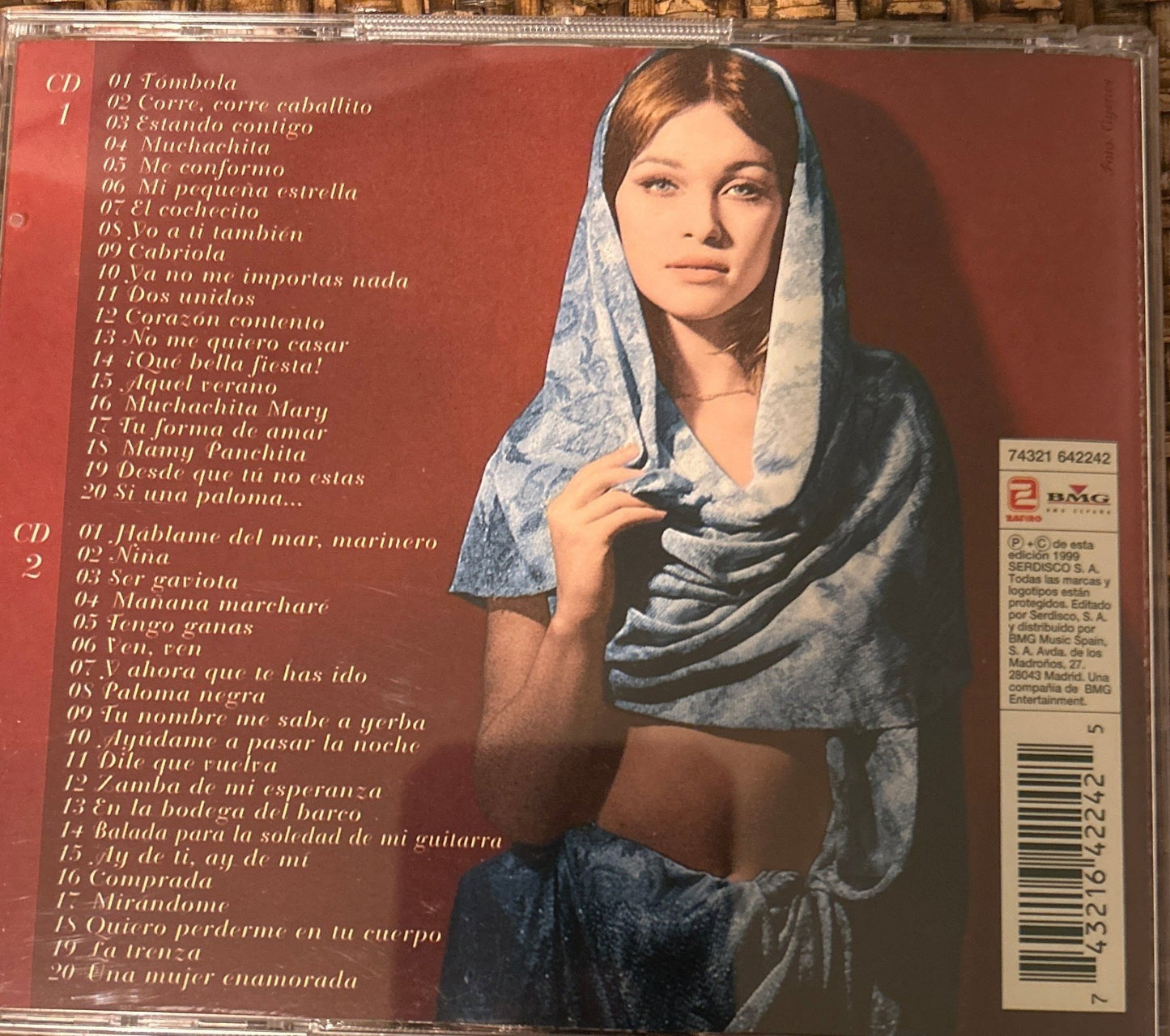 CD Marisol ‎– De Marisol A Pepa Flores 2ª Mano - DISCOS NAKASHA