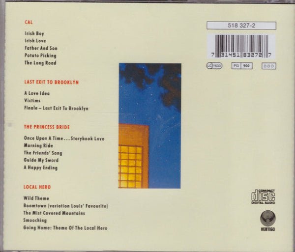 CD Mark Knopfler ‎– Screenplaying 2ª mano - DISCOS NAKASHA