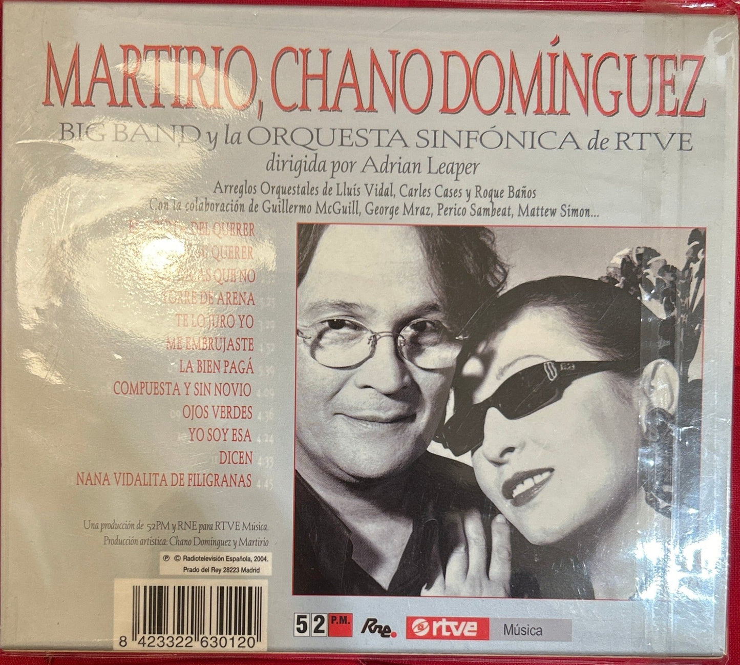 CD Martirio Y Chano Domínguez ‎– Acoplados 2ª Mano - DISCOS NAKASHA