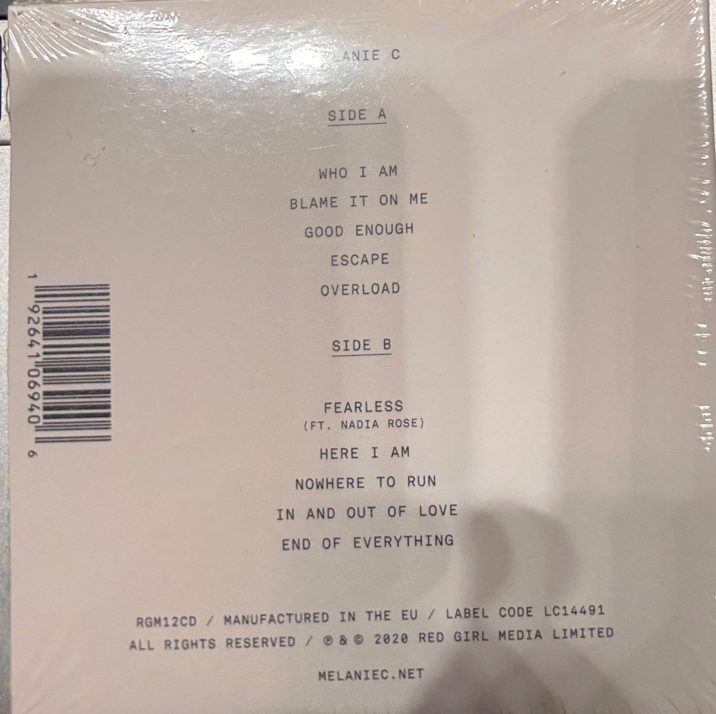 CD Melanie C ‎– Melanie C Nuevo precintado - DISCOS NAKASHA