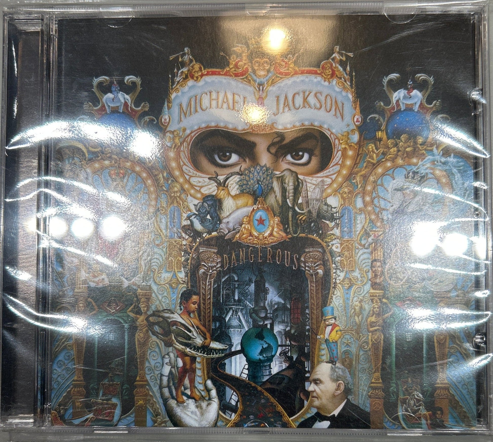 CD Michael Jackson ‎– Dangerous 2ª Mano - DISCOS NAKASHA