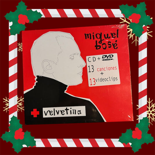 CD Miguel Bose- Velvetina Nuevo precintado - DISCOS NAKASHA