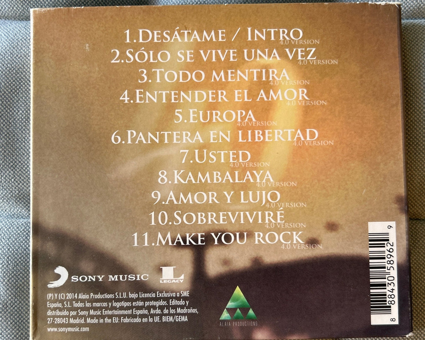 CD Monica Naranjo ‎– 4.0 2ª Mano - DISCOS NAKASHA