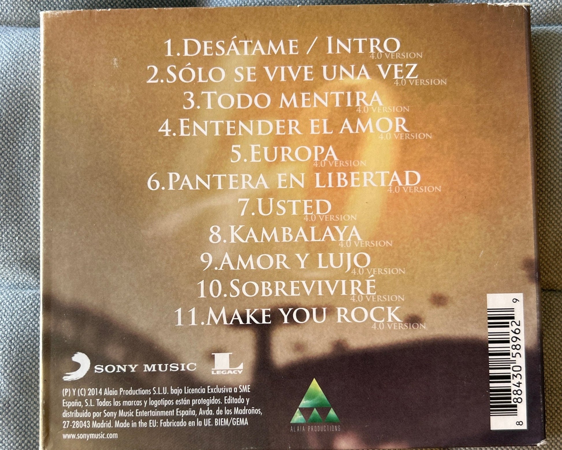 CD Monica Naranjo ‎– 4.0 2ª Mano - DISCOS NAKASHA