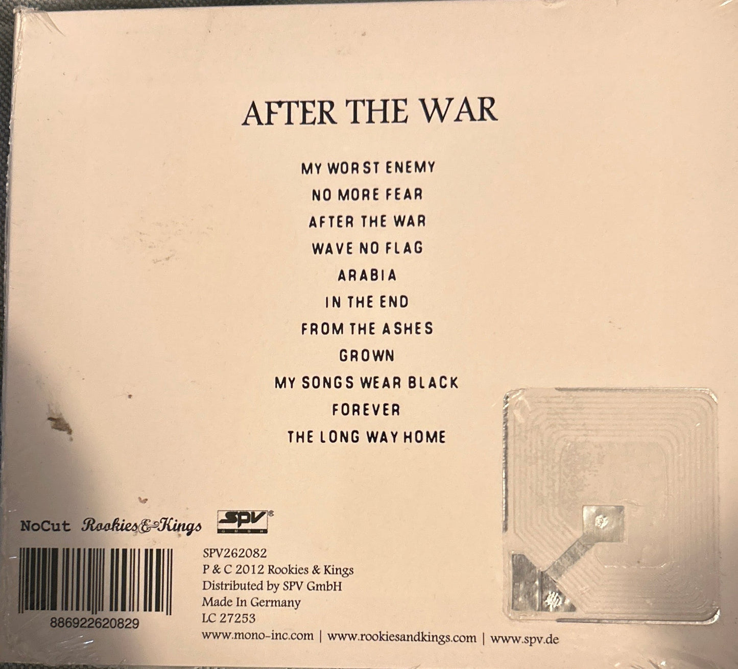 CD Mono Inc. – After The War Nuevo precintado - DISCOS NAKASHA