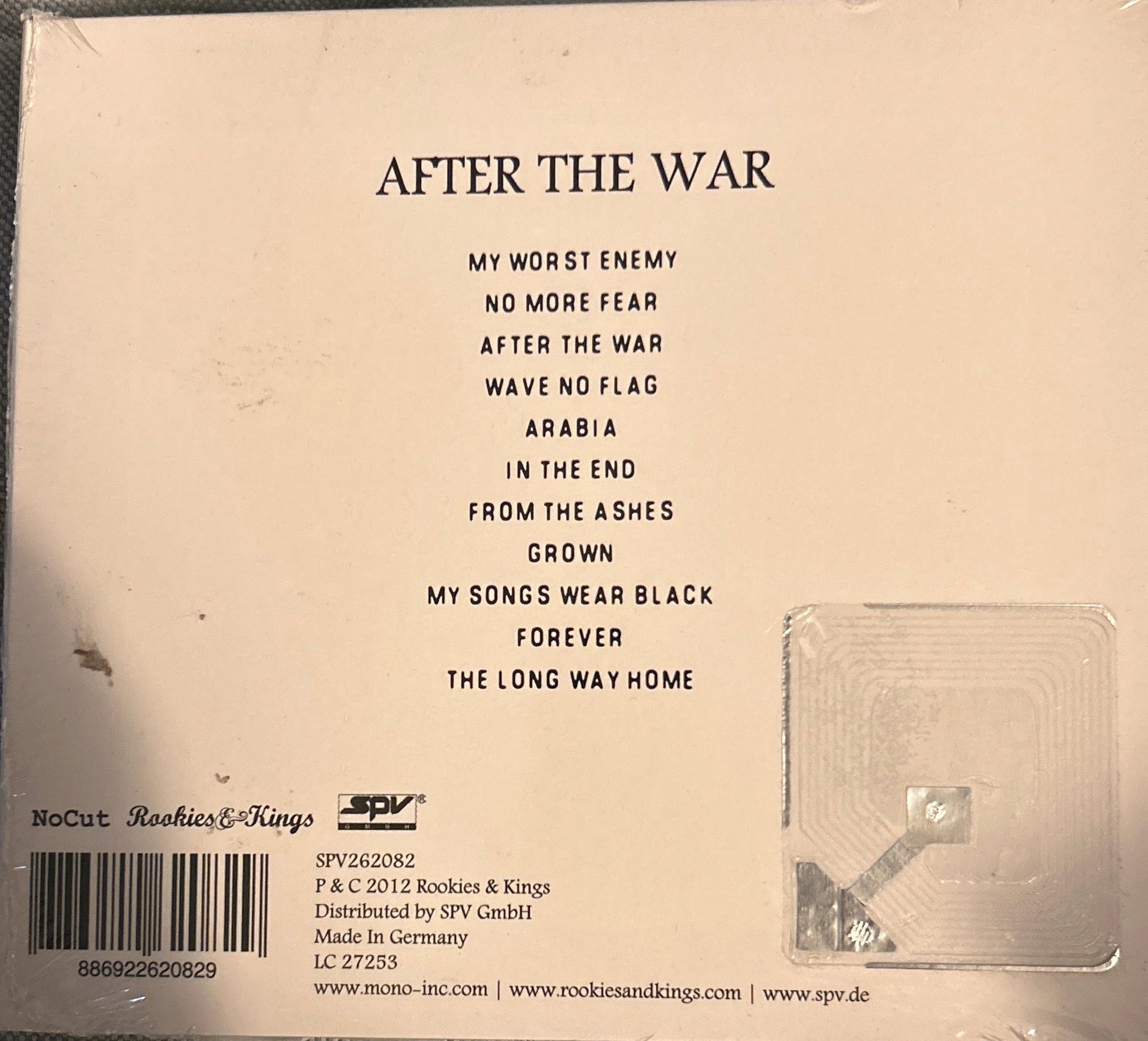 CD Mono Inc. – After The War Nuevo precintado - DISCOS NAKASHA