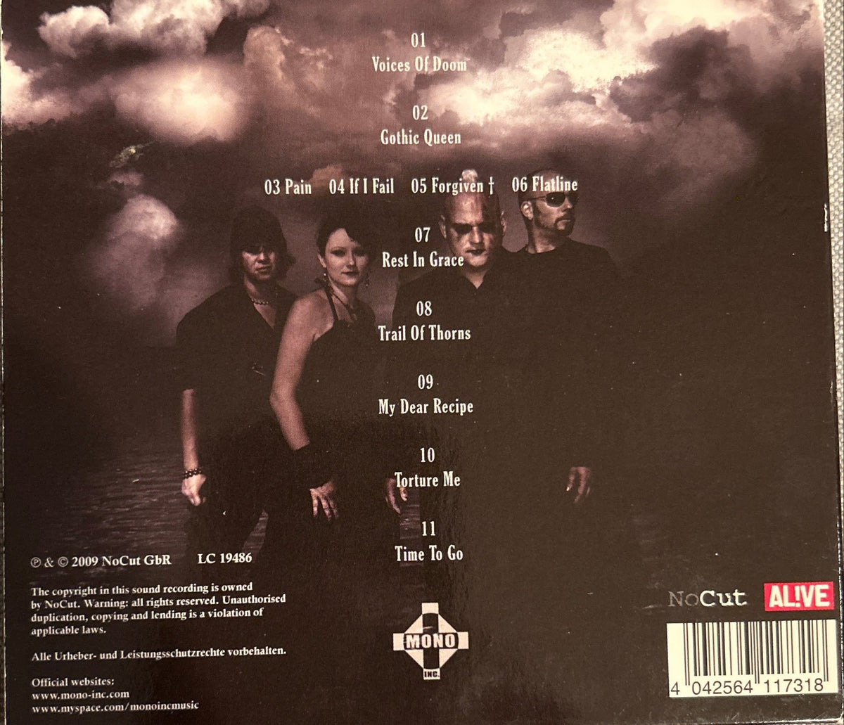 CD Mono Inc. – Voices Of Doom 2ª Mano - DISCOS NAKASHA